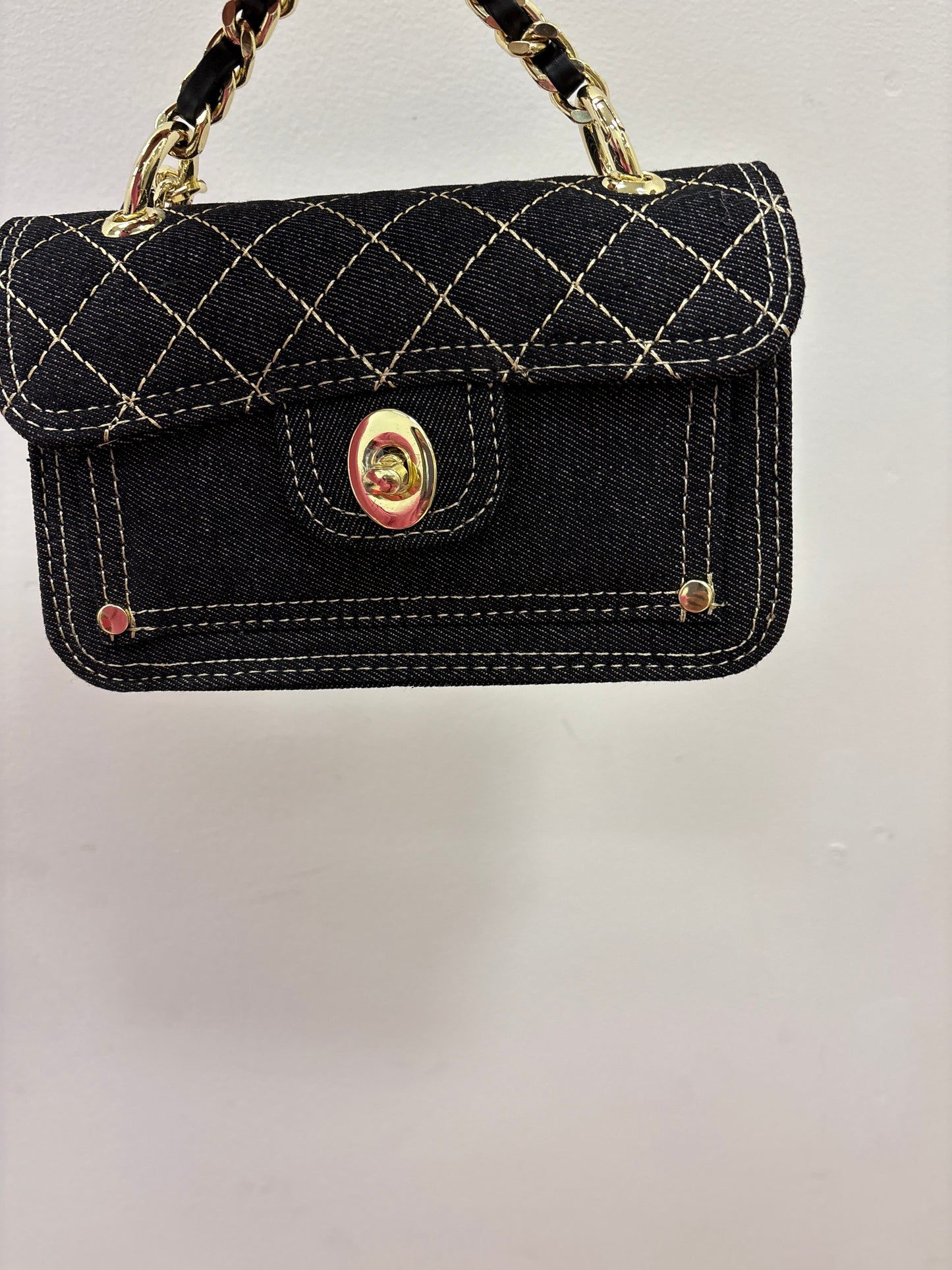 Denim small purse