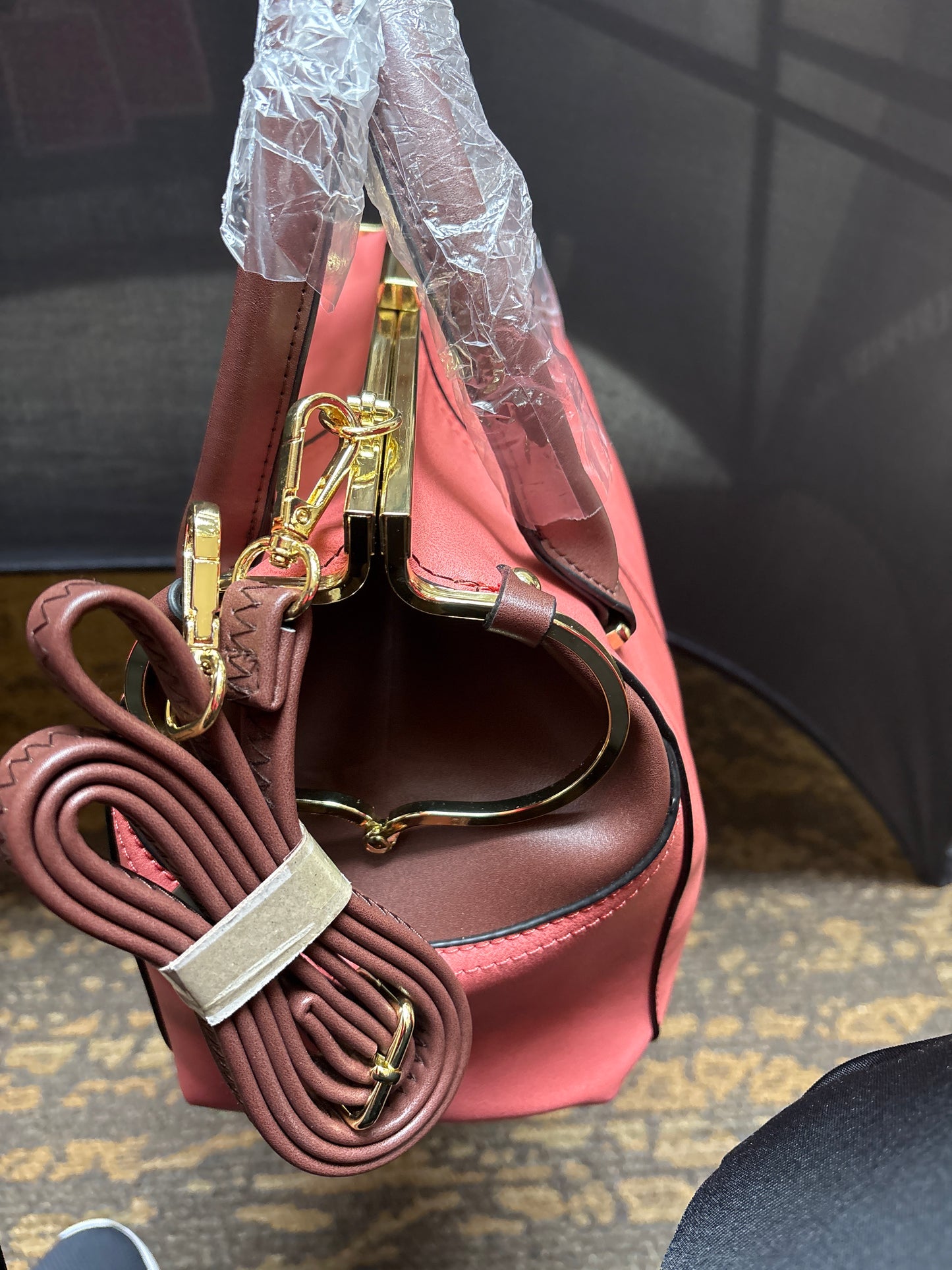 Coral Bag with straps