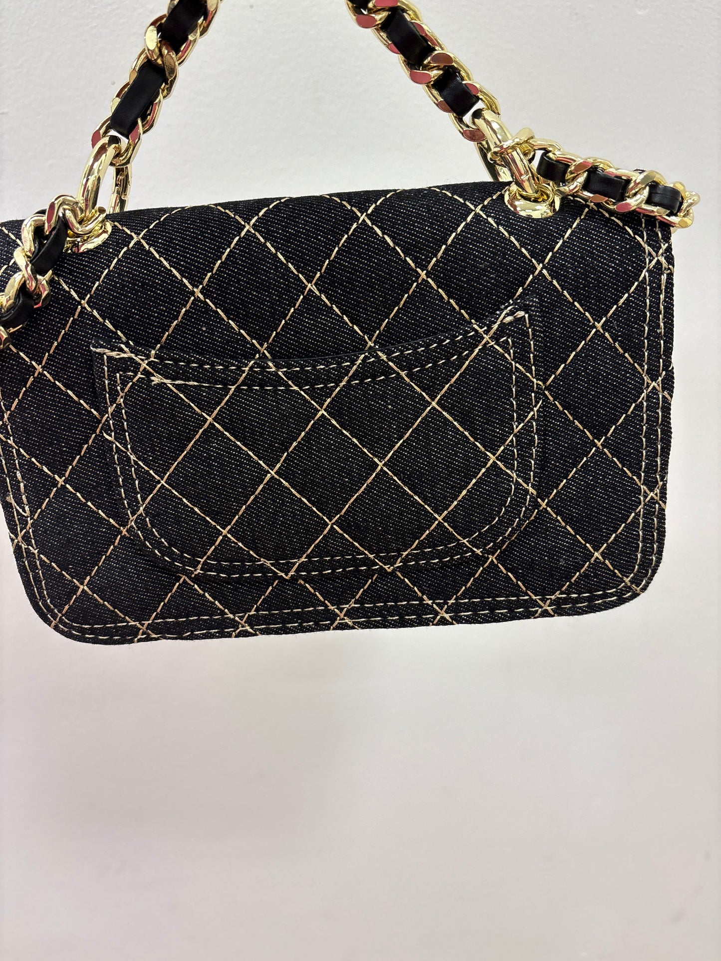 Denim small purse