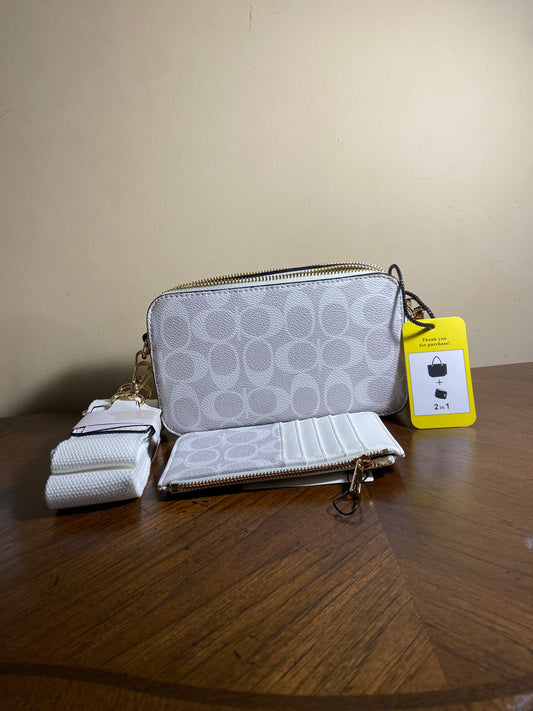 2 IN 1 Crossbody W/Small Pouch