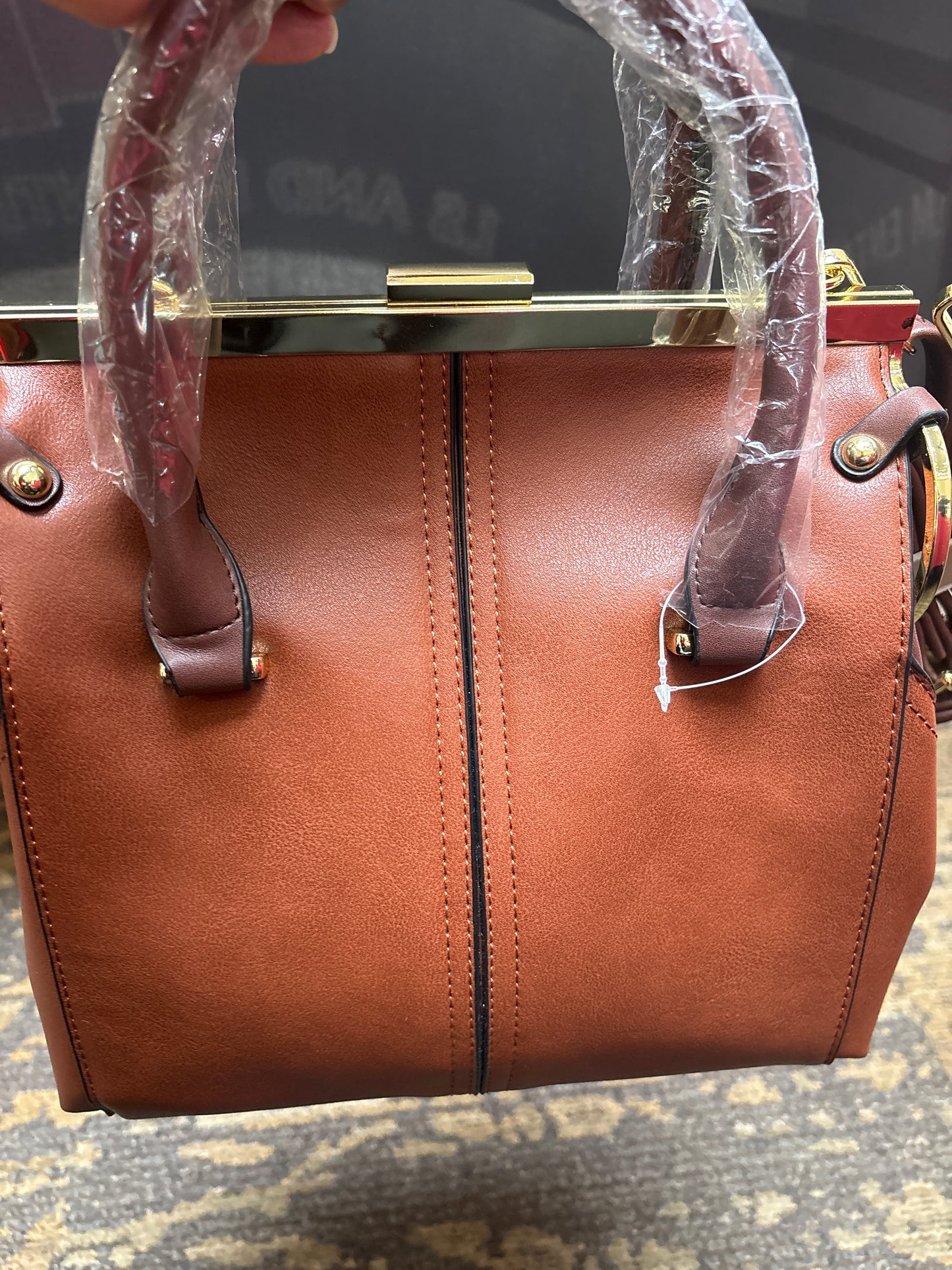 Brown Bag with straps
