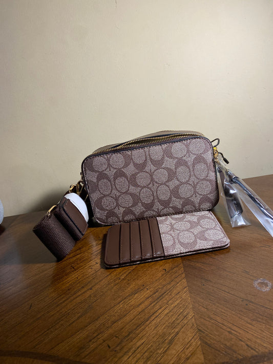 2 IN 1 Crossbody W/Small Pouch