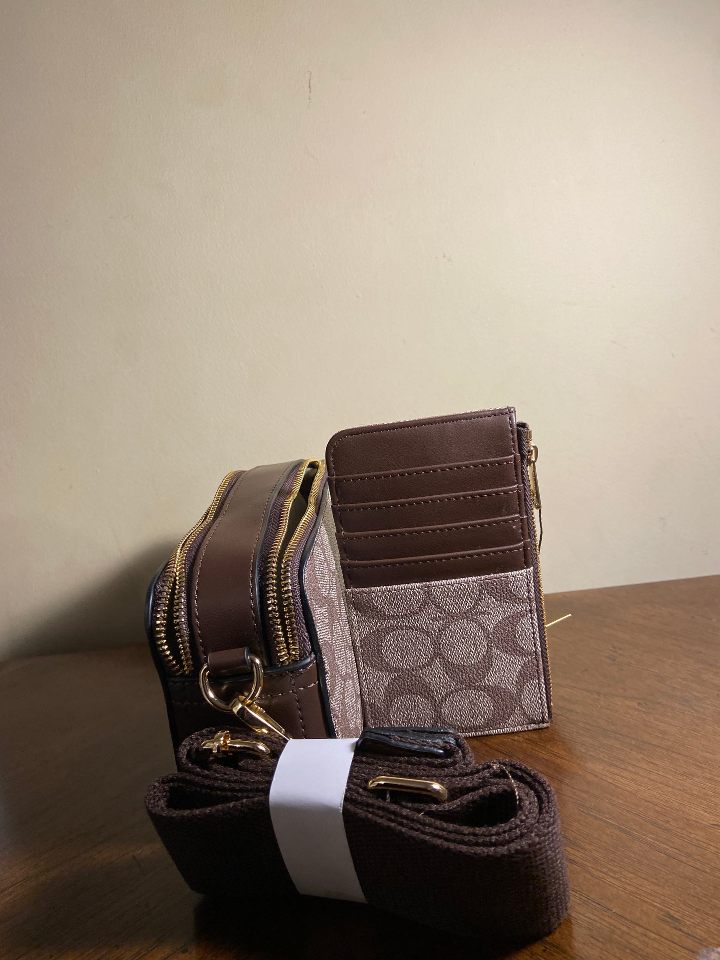 2 IN 1 Crossbody W/Small Pouch