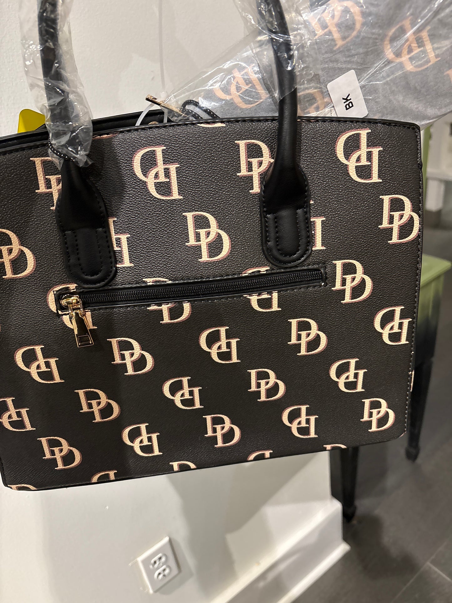 Black Large Purse with wallet