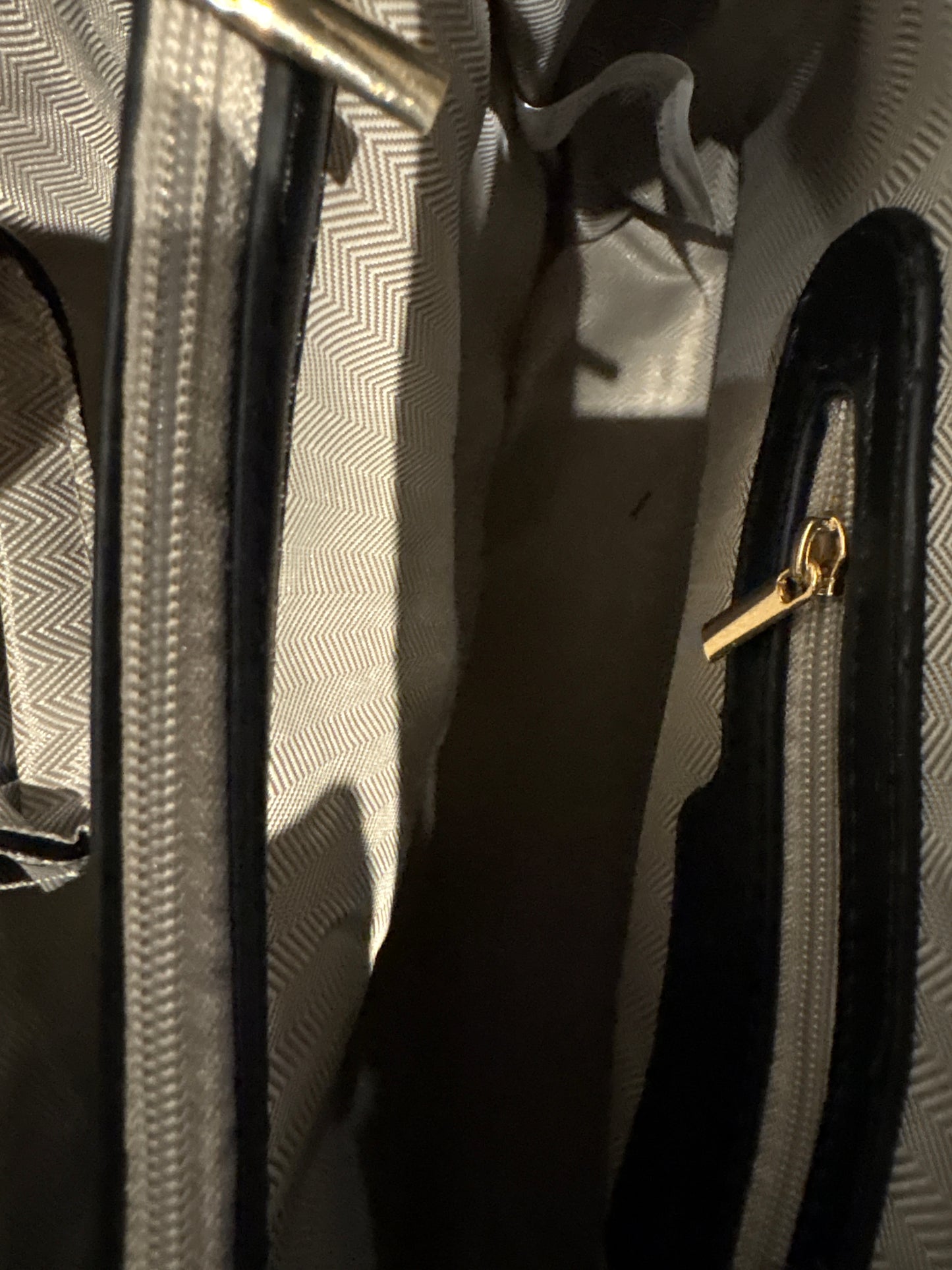 Black Large Purse with wallet