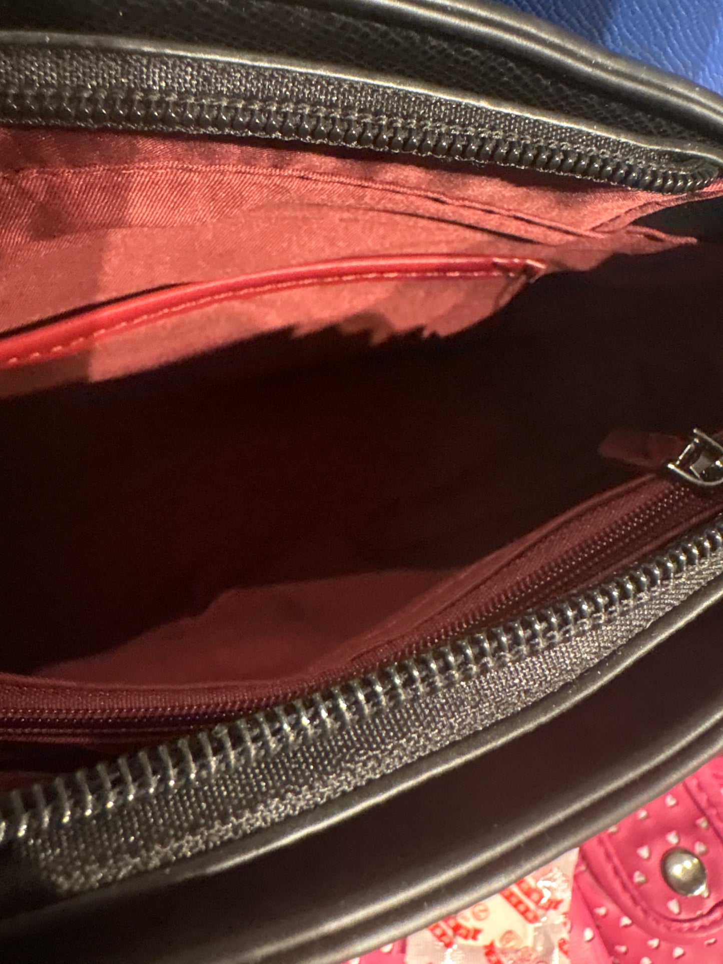Black Shoulder Bag with longer straps