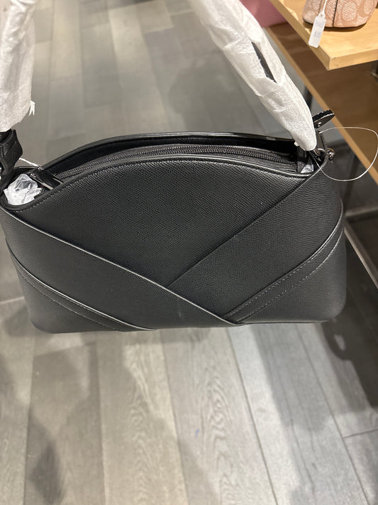 Black Shoulder Bag with longer straps
