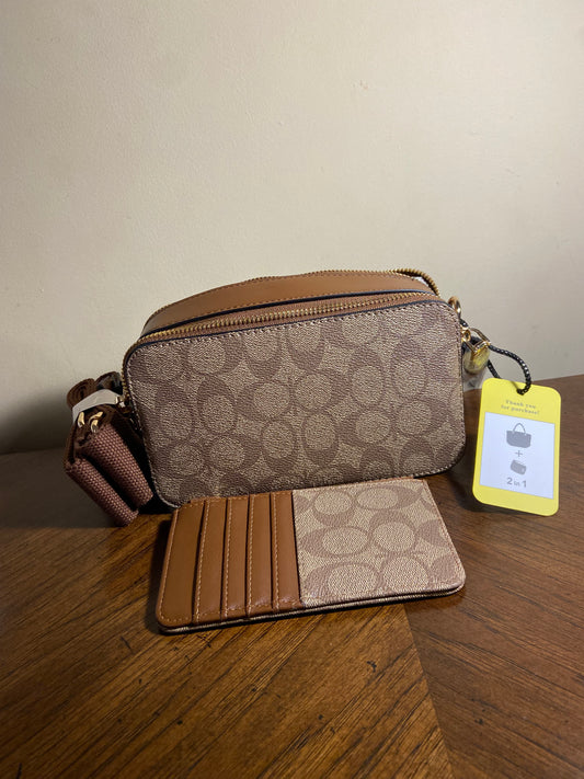2 IN 1 Crossbody W/Small Pouch